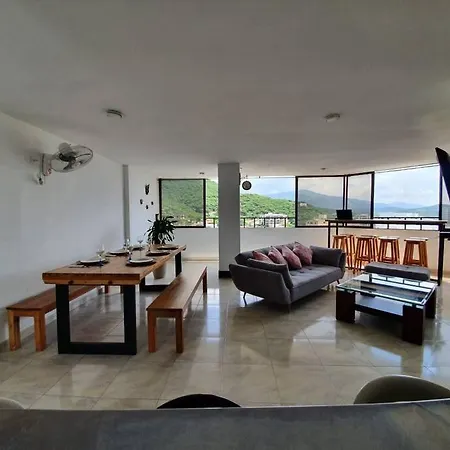 Espectacular Apartamento En La Playa El Rodadero Gaira Exterior photo