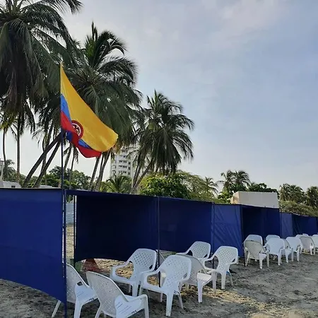 Espectacular Apartamento En La Playa El Rodadero Gaira Exterior photo